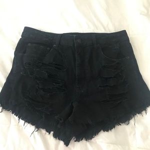 American Eagle high waisted festival short
